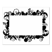 クリスマス縁どフレームDIYジャーナルスクラップブック作り ラバースタンプ (インプリント)