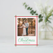 クリスマス縁どホリデーカード シーズンカード (スタンド正面)