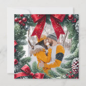 クリスマス縁ど用エバーグリーンフォト シーズンカード (正面)