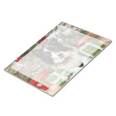 クリスマス縁ど-  Collie - Jessup ノートパッド (アングル)