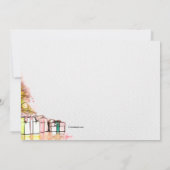 クリスマス翌日招待状 招待状 (裏面)