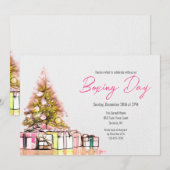 クリスマス翌日招待状 招待状 (正面/裏面)