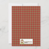 クリスマス聖なる書物、 経典の詩のカードが喜びでいっぱい シーズンカード (裏面)