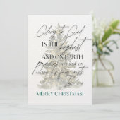 クリスマス聖なる書物、 経典グリーティングカードルーク2:14 シーズンカード (スタンド正面)