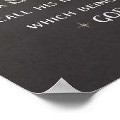 クリスマス聖なる書物、 経典- Behold Emmanuel ポスター (角)