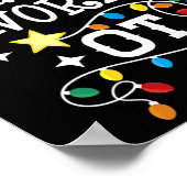 クリスマス職業セラピストセラピーサンタズF ポスター (角)