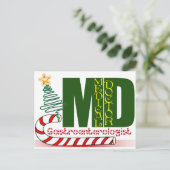 クリスマス胃腸科医 シーズンポストカード (スタンド正面)