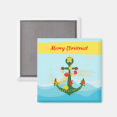 クリスマス航海のいかり マグネット (正面/裏面)