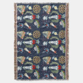 クリスマス航海の スローブランケット (正面縦)