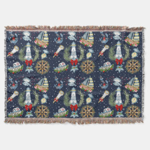 クリスマス航海の スローブランケット