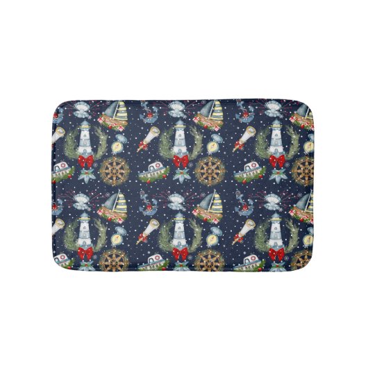 クリスマス航海の バスマット (正面)