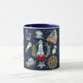 クリスマス航海の マグカップ (中央)