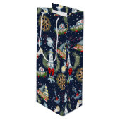 クリスマス航海の ワインギフトバッグ (正面アングル)