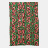 クリスマス色の キッチンタオル (縦)