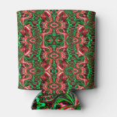 クリスマス色の 缶クーラー (裏面)