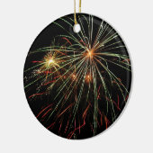 クリスマス色 セラミックオーナメント (左)