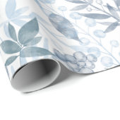 クリスマス花柄ラッピング紙 ラッピングペーパー (ロールコーナー)