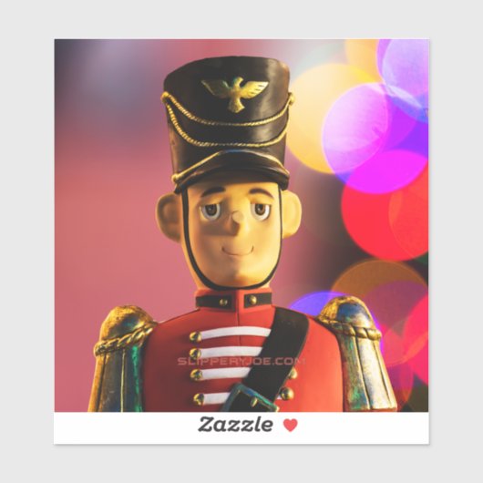 クリスマス芸術的おもちゃ兵士スリッパージジョーゲイpri シール (シート)