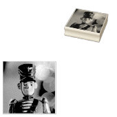 クリスマス芸術的おもちゃ兵士スリッパージジョーゲイpri ラバースタンプ (押印)