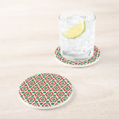 クリスマス華美パターン コースター (側面)