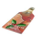 クリスマス葉のとボール カッティングボード (角)