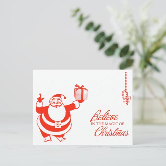 クリスマス葉書魔法 シーズンポストカード (スタンド正面)