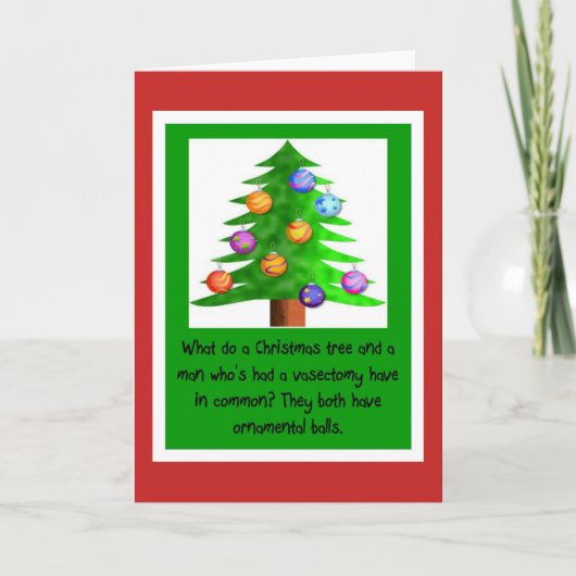 クリスマス血管切除玉 シーズンカード (正面)