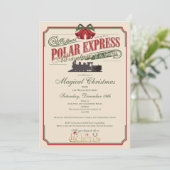 クリスマス表現に行われるポーラ信じト列車の冒険 招待状 (スタンド正面)