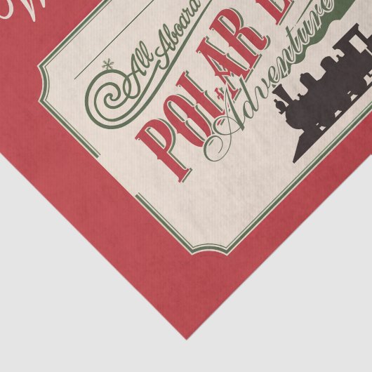 クリスマス表現に行われるポーラ信じト列車の冒険 薄葉紙 (詳細)