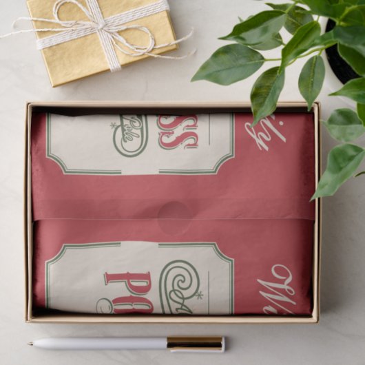 クリスマス表現に行われるポーラ信じト列車の冒険 薄葉紙 (ギフト)