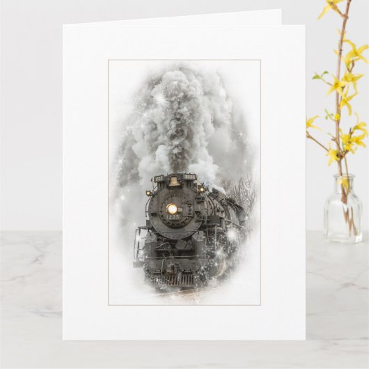 クリスマス表現カード カード (黄色い花)