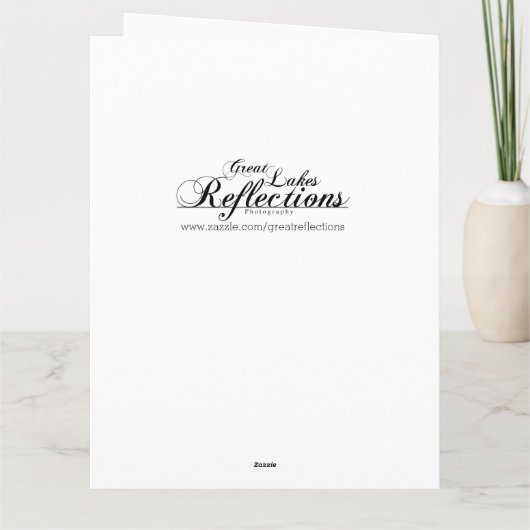 クリスマス表現カード カード (裏面)