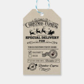 クリスマス表現特別配いけな信NICE ギフトタグ (裏面)