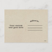 クリスマス表現特別配送ナイスリスト シーズンポストカード (裏面)