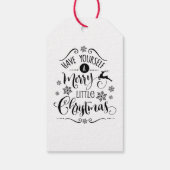 クリスマス表現特別配達 ギフトタグ (裏面)