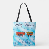 クリスマス表現 – メリークリスマス トートバッグ (裏面)