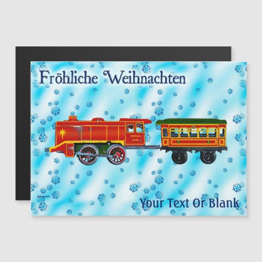 クリスマス表現- Frehliche Weihnachen (正面/裏面)