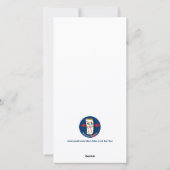 クリスマス表現- Frehliche Weihnachen シーズンカード (裏面)