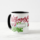 クリスマス装荷 マグカップ (正面左)
