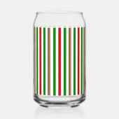 クリスマス装飾ストライプ品 ガラス缶 (裏面)