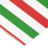 クリスマス装飾ストライプ品 テーブルクロス (アングル)