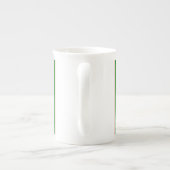 クリスマス装飾ストライプ品 ボーンチャイナマグカップ (裏面)