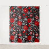 クリスマス装飾パターンデザイン タペストリー (正面)