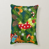 クリスマス装飾パターン アクセントクッション (裏面(縦))