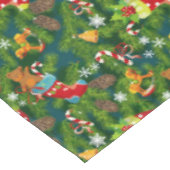 クリスマス装飾パターン テーブルクロス (アングル)