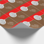 クリスマス装飾球 ラッピングペーパー (角)