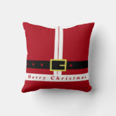 クリスマス装飾用クッションおもしろいサンタデザイン クッション (裏面)