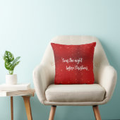 「クリスマス装飾用クッションの前の晩 クッション (椅子)