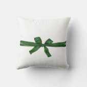 クリスマス装飾用クッショングリーンボウ クッション (裏面)