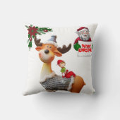 クリスマス装飾用クッションサンタ クッション (裏面)